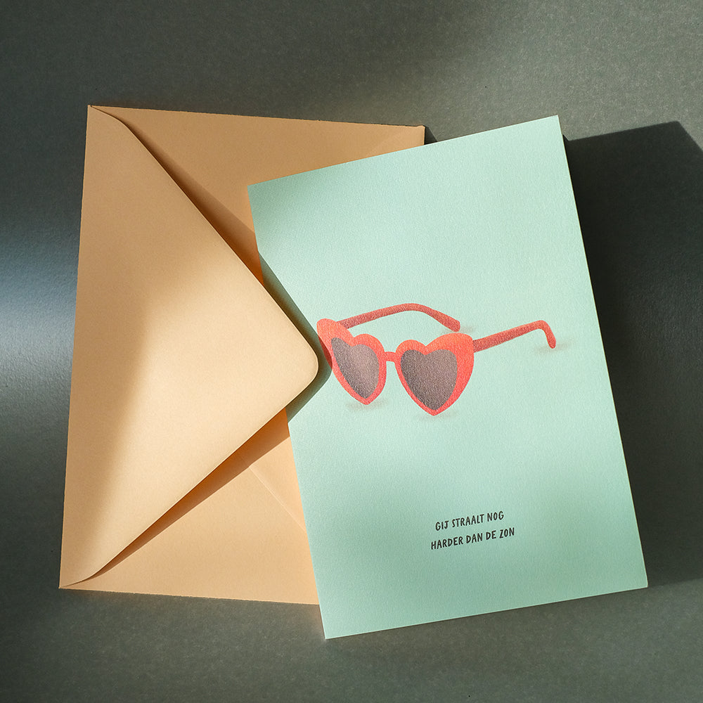 Wenskaart 'Gij Straalt'