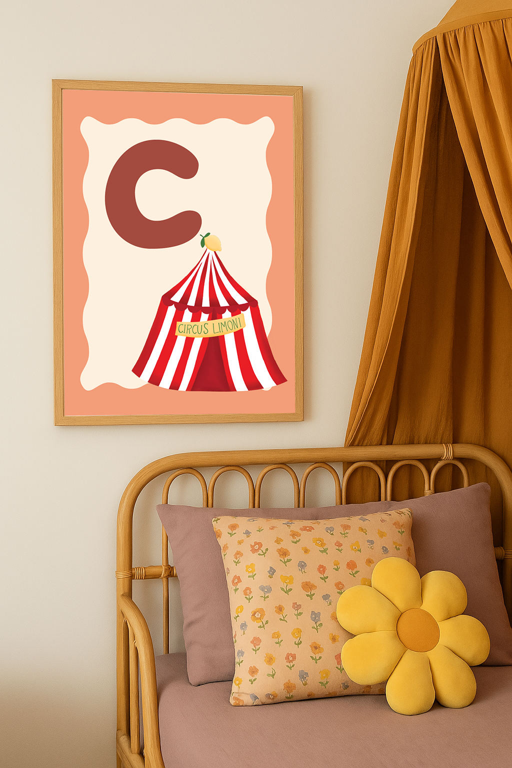 Alfabetposter C - Circus Limoni