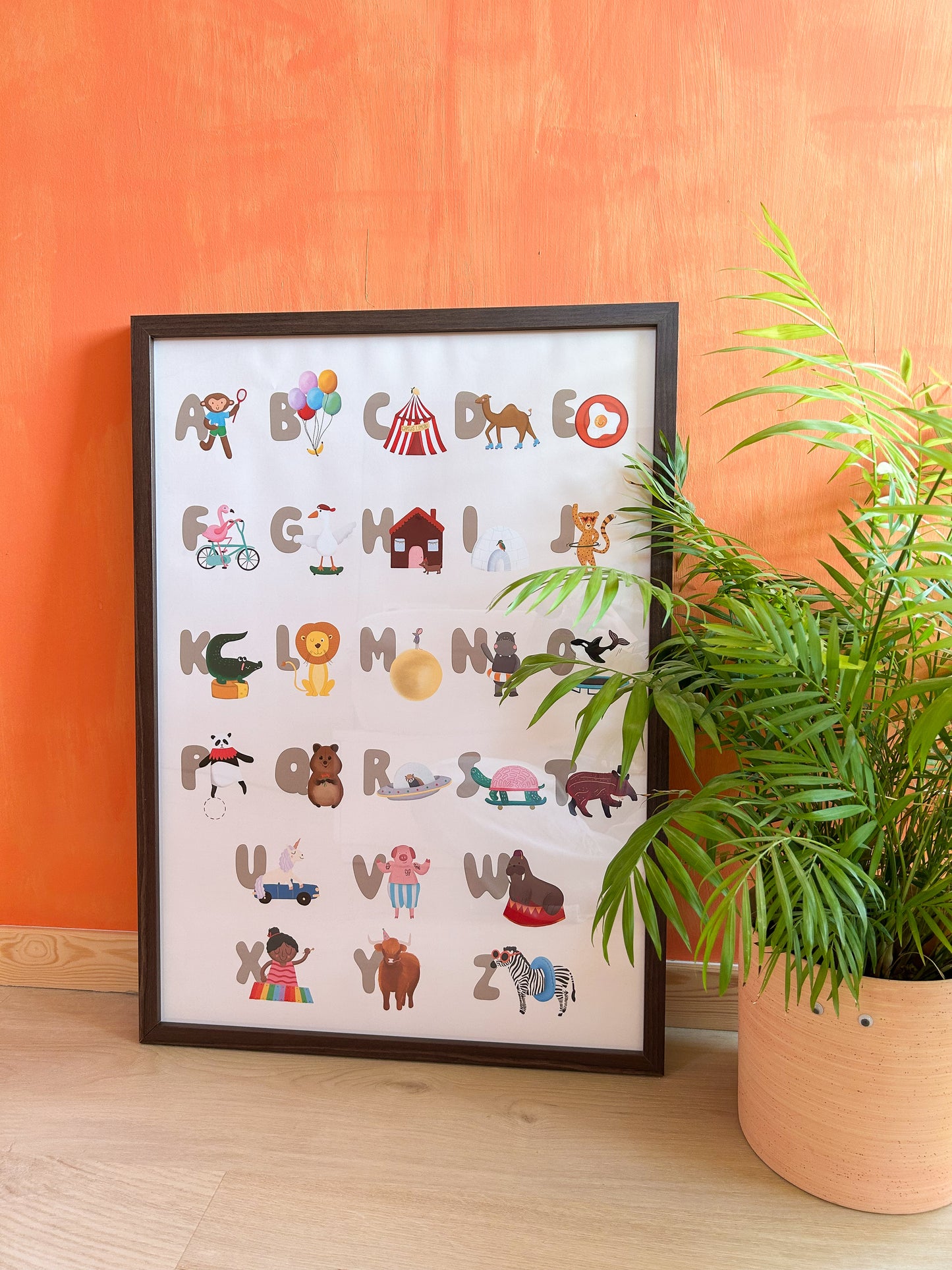 XL alfabetposter (alle letters)