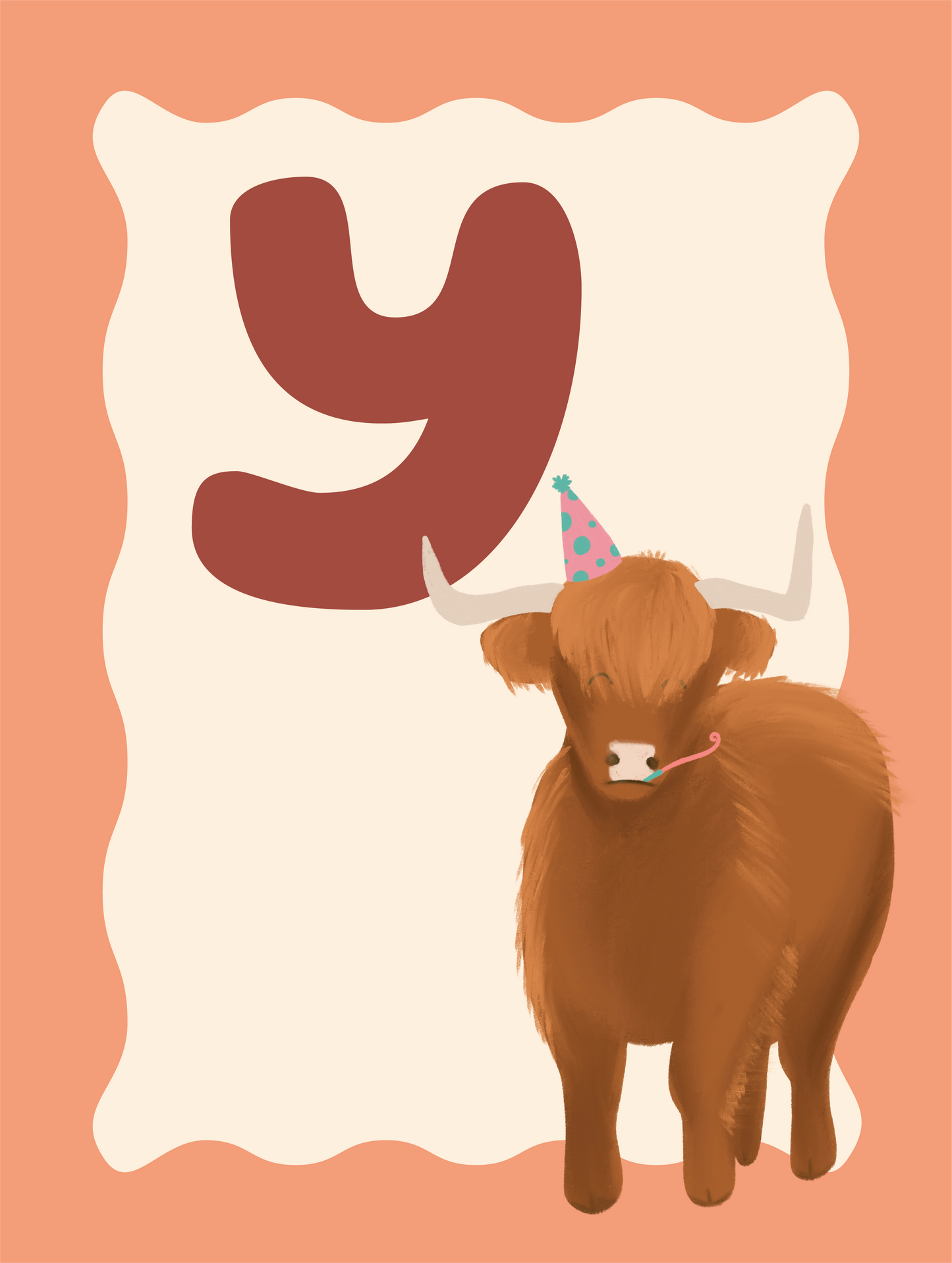 Alfabetposter Y - Jarige Yak