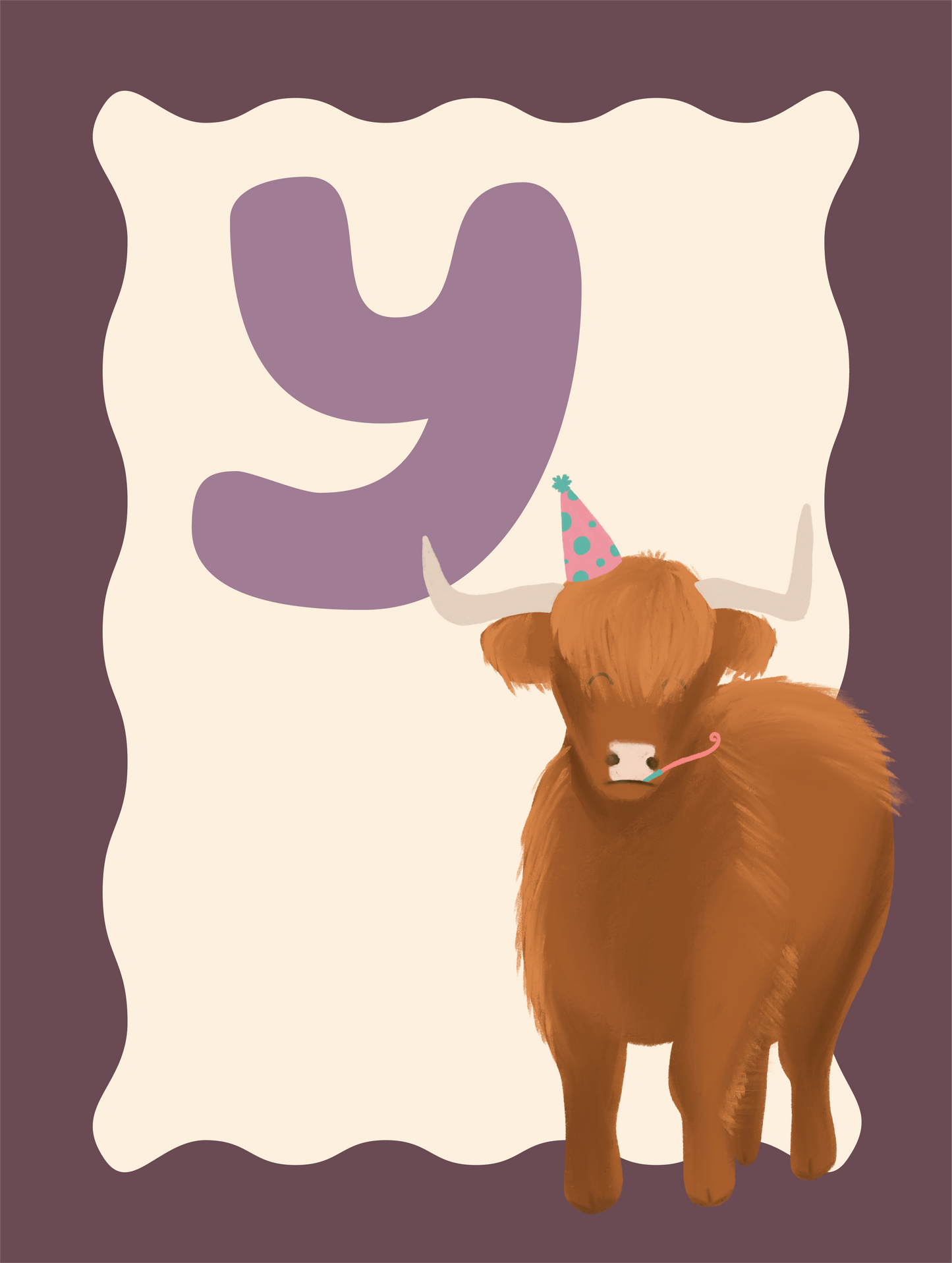 Alfabetposter Y - Jarige Yak