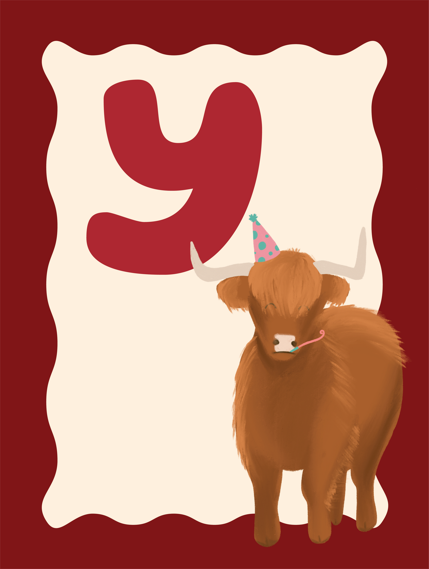 Alfabetposter Y - Jarige Yak