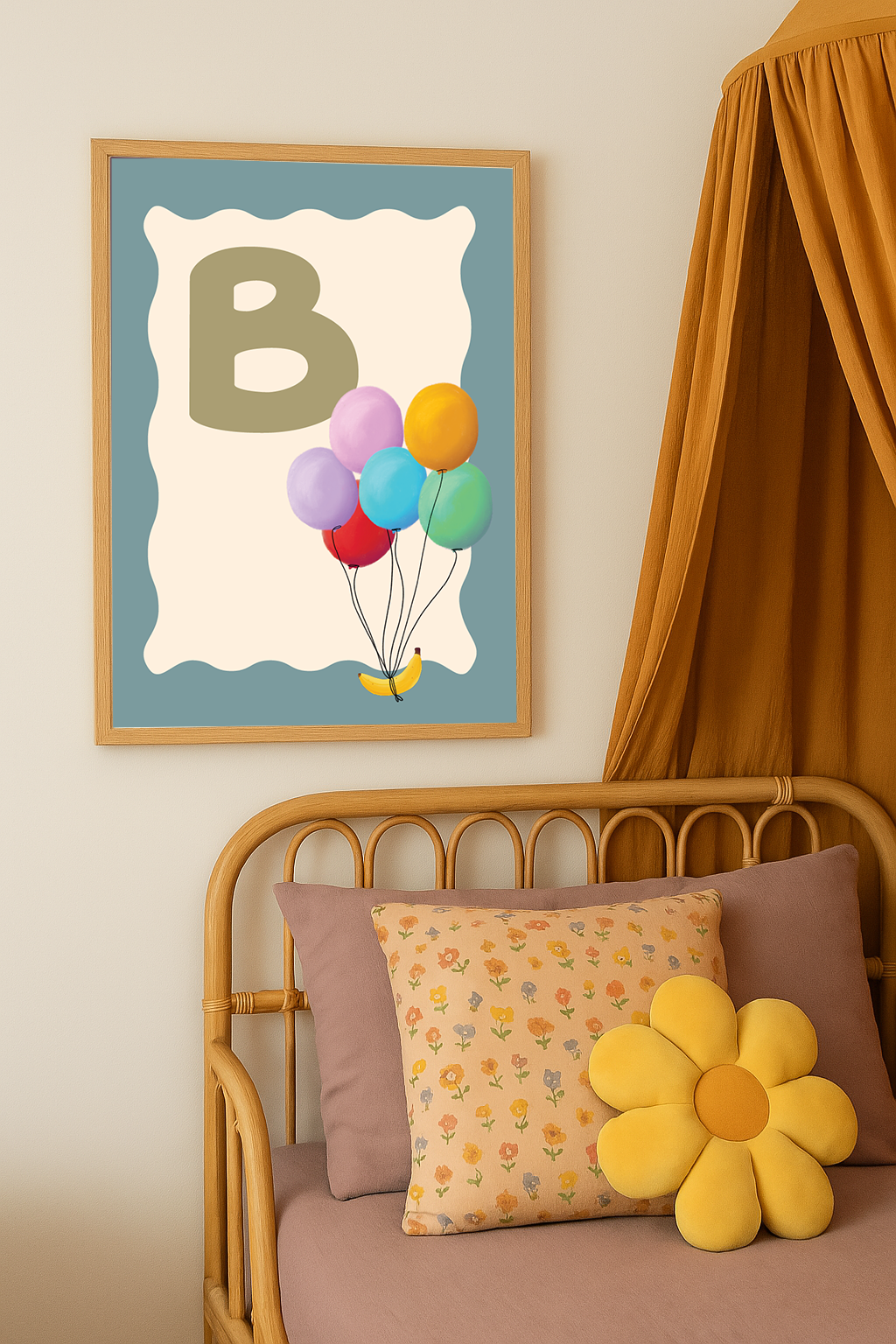 Alfabetposter B - Gekke Banaan
